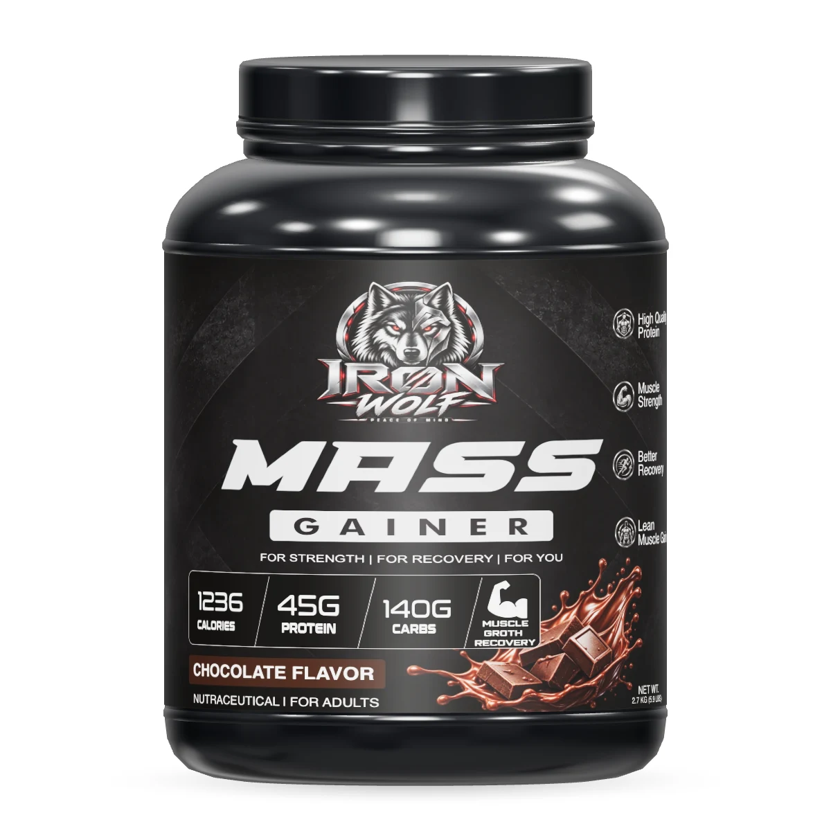 IRON WOLF — Fuel Your Inner Beast